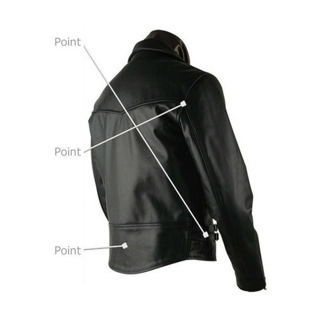 Horn Works 本革 UKダブルライダースジャケット メンズ ホーンワークス