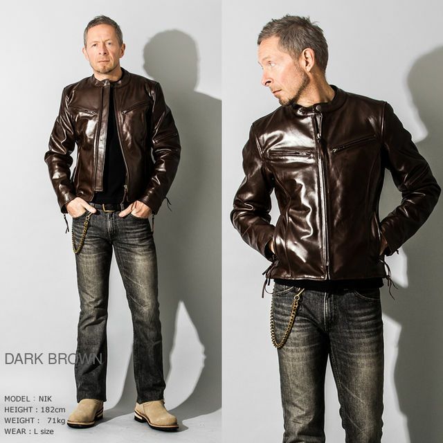 Liugoo Leathers 本革 高機能防寒仕様シングルライダースジャケット Liugoo Leathers 本革 高機能防寒仕様シングルライダースジャケット