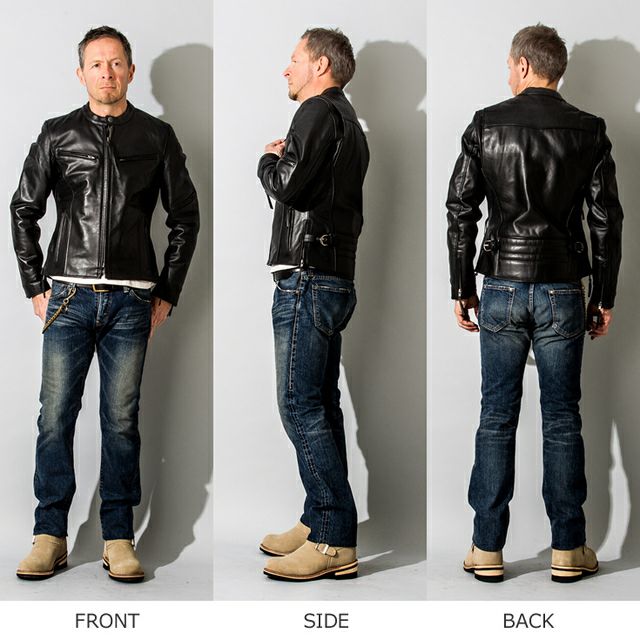 Liugoo Leathers 本革 高機能防寒仕様シングルライダースジャケット
