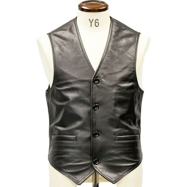 Horn Works 本革 レザーベスト メンズ ホーンワークス 3915 | レザー