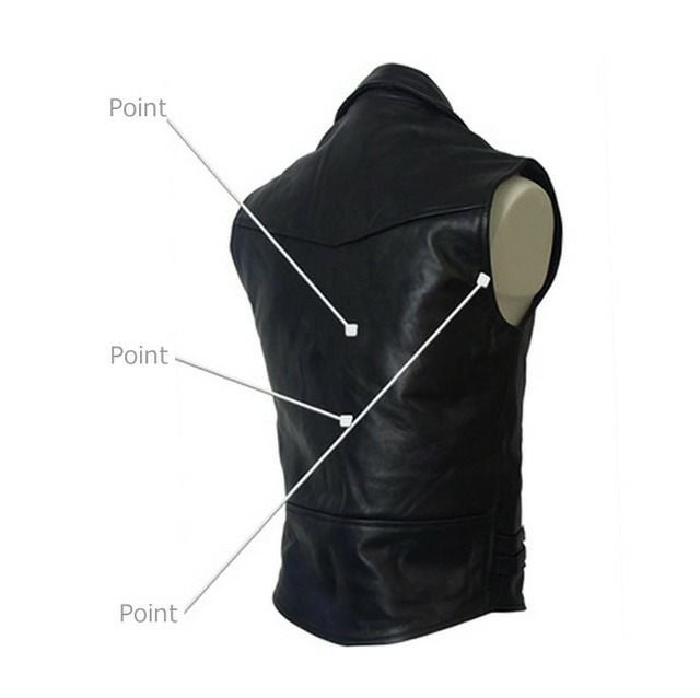 Horn Works 本革 ライダースベスト メンズ ホーンワークス 3975