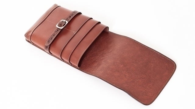 カービング シザーケース 男女兼用 本革 Horn Works 261027 | レザー