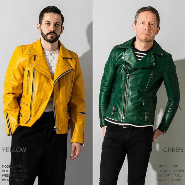 Liugoo Leathers 本革 UKダブルライダースジャケット 着脱ライナー付