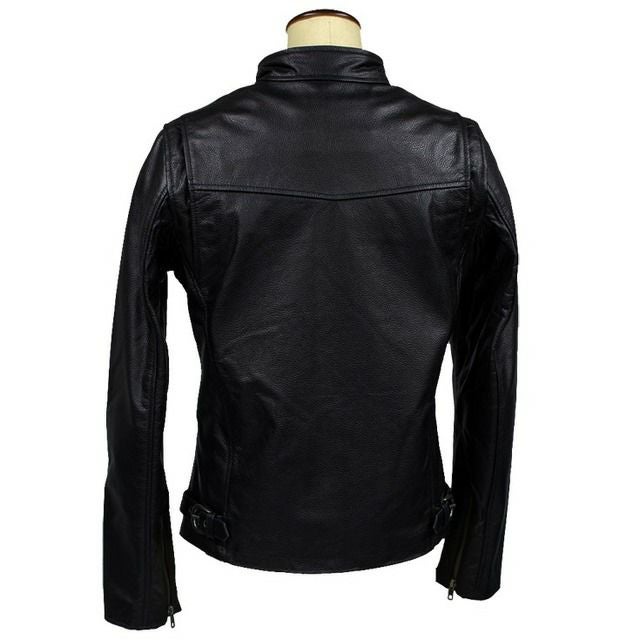 Liugoo Leathers 本革 プロテクター付シングルライダースジャケット Liugoo Leathers 本革 プロテクター付シングルライダースジャケット