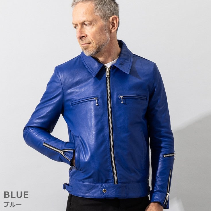 Liugoo Leathers 本革 UKシングルライダースジャケット SWAP LINER搭載