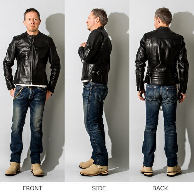 Liugoo Leathers 本革 高機能防寒仕様シングルライダースジャケット