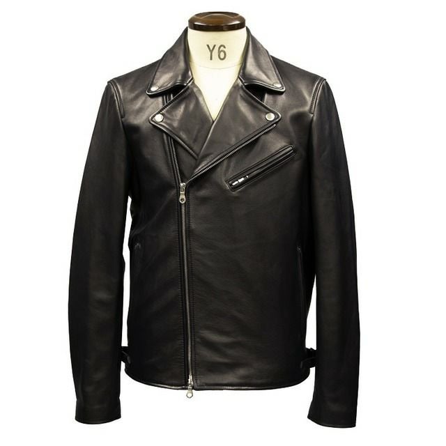 【定価11万 美品】フィルモア レザージャケット 鹿革 黒色 M シルク ダブル 000000003707-10.jpg?size=l&w=
