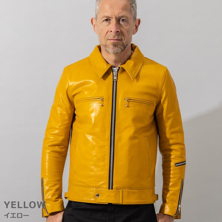 Liugoo Leathers 本革 UKシングルライダースジャケット SWAP LINER搭載