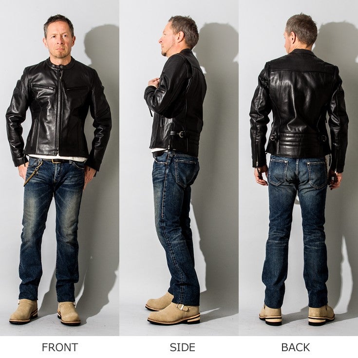 Liugoo Leathers 本革 高機能防寒仕様シングルライダースジャケット