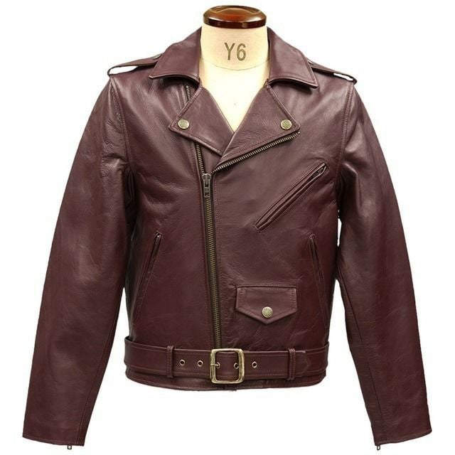 STANDARD MOTORCYCLE LEATHERS ダブル ライダース Liugoo Leathers 本革 ダブルライダースジャケット メンズ リューグー