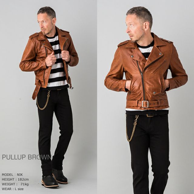 リューグーレザーズ 牛革レザージャケット M キャメル COW HIDE CAMEL - レザージャケット 革ジャン 本革専門通販 リューグー