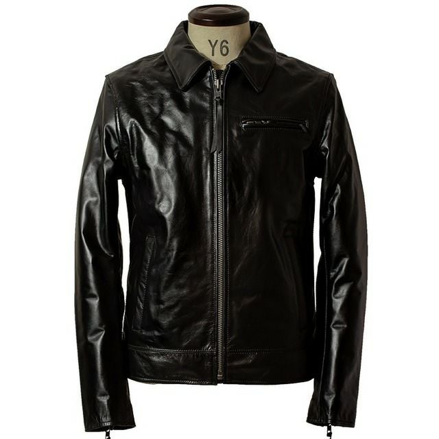 Liugoo Leathers 本革 トラッカージャケット メンズ リューグー