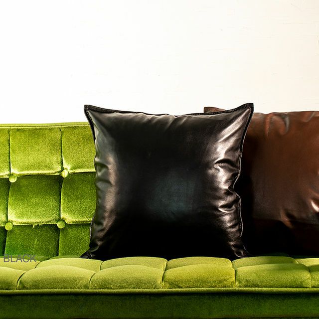 LIUGOO 本革 クッションカバー 男女兼用 リューグー ITG01A クッション