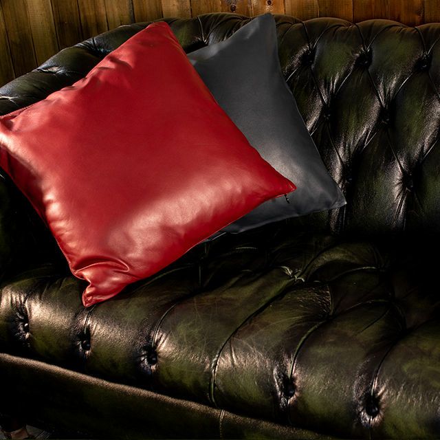 LIUGOO 本革 クッションカバー 男女兼用 リューグー ITG01A クッション