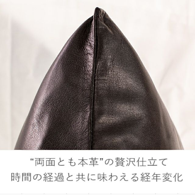 LIUGOO 本革 クッションカバー 男女兼用 リューグー ITG02A クッション
