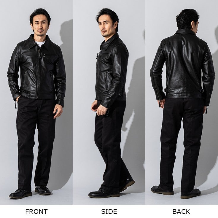 【ゆう】Leather Heritage Down Jacket Sサイズ Liugoo Leathers 本革 レザートラッカージャケット SWAP LINER搭載
