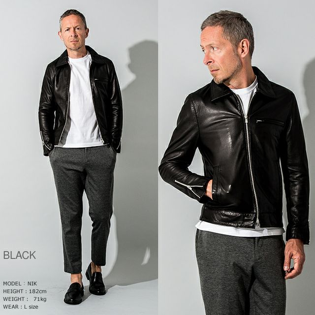 本革　黒　レザー　シングル　ライダース　ジャケット　FILLMORE フィルモア 000000004348-06.jpg?size=l&w=