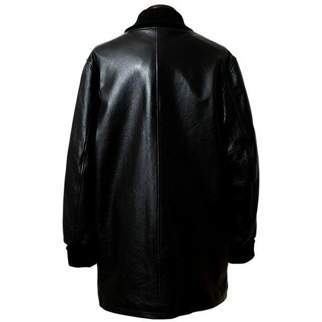 aZitator 本革 レザーロングファラオコート メンズ アジテーター