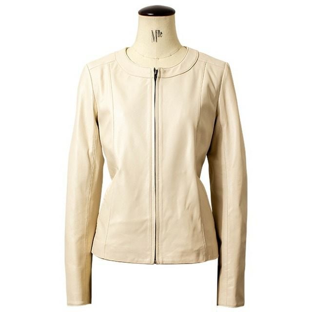 未使用新品　JEAN-LOUIS SCHERRER レザージャケット ホワイト 000000004583-13.jpg?size=l&w=