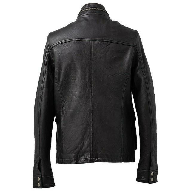 Liugoo Leathers 本革 フルベジ ビンテージ仕上げ M-65タイプ