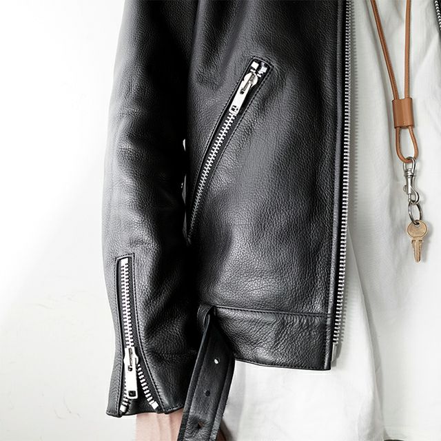 VALLET 本革 シングルライダースジャケット メンズ ヴァレット