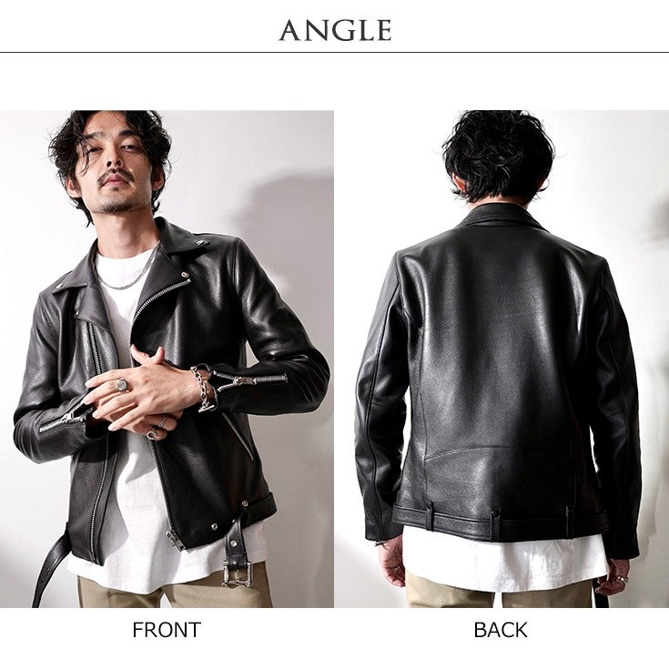 VALLET 本革 ダブルライダースジャケット メンズ ヴァレット