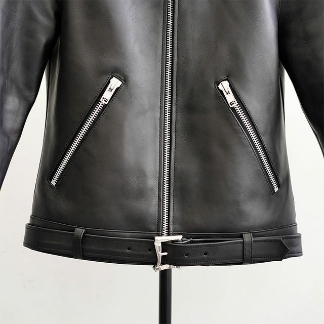 VALLET 本革 シングルライダースジャケット メンズ ヴァレット