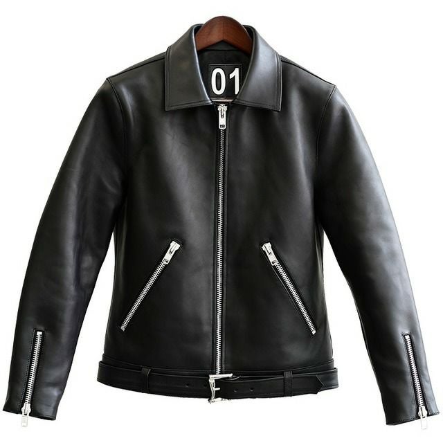 VALLET 本革 シングルライダースジャケット メンズ ヴァレット