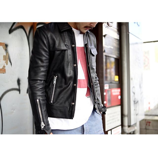 VaLLet 本革 レザーブルゾン メンズ ヴァレット VALLET03AN レザー