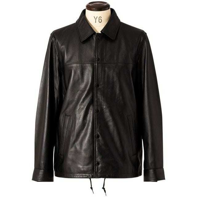コーチ F11771 白×黒×レッド レザー 全2色【RED TAiL/レッドテイル】2025AW「V22-E ZF Coach Jacket/V22-E