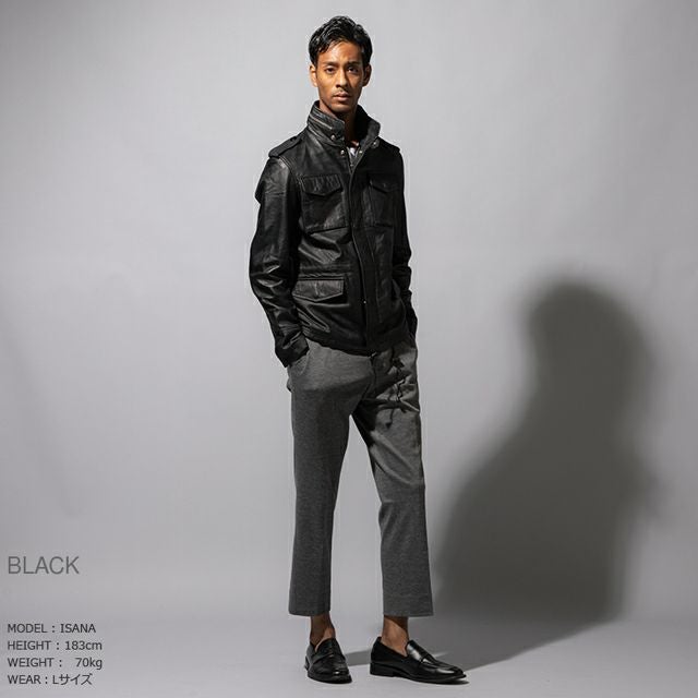 Horn Works 本革 M65フィールドジャケット メンズ ホーンワークス 3465