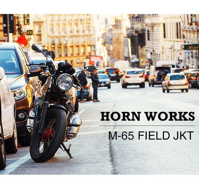 Horn Works 本革 M65フィールドジャケット メンズ ホーンワークス 3465