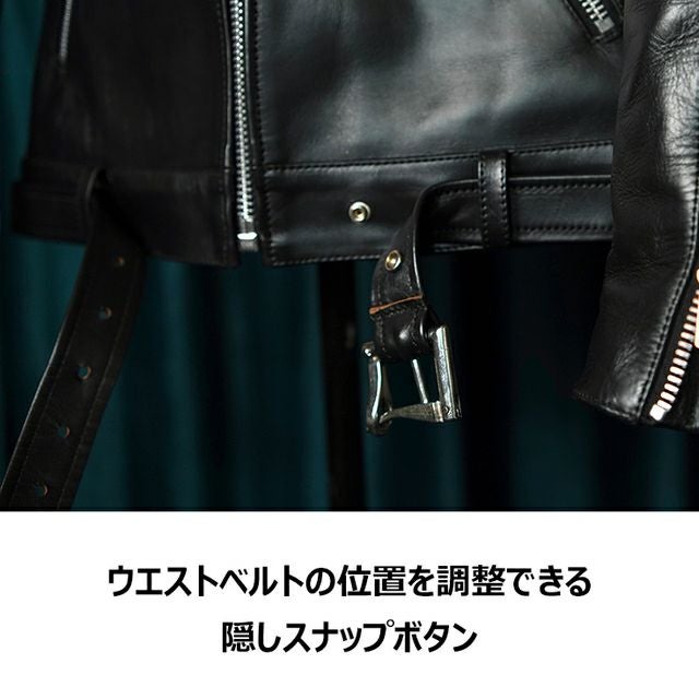 VaLLet 本革 シングルライダースジャケット メンズ ヴァレット