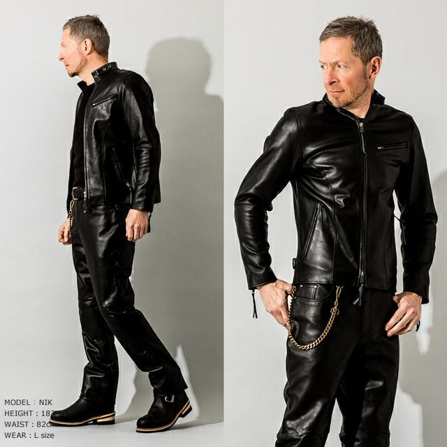 Liugoo Leathers 本革 メッシュシングルライダースSRS03B 楽天市場】【20周年記念10%OFFクーポン】本革 メッシュレザー シングル