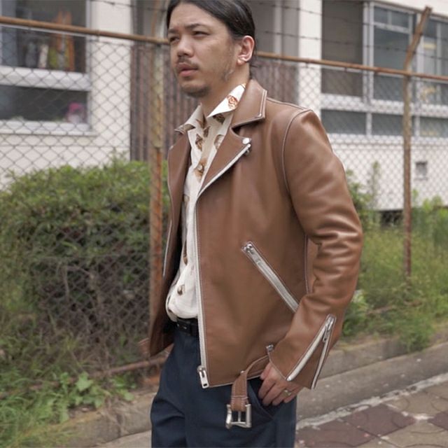 VALLET 02 本革 ダブルライダースジャケット VALLET 本革 ダブルライダースジャケット メンズ ヴァレット