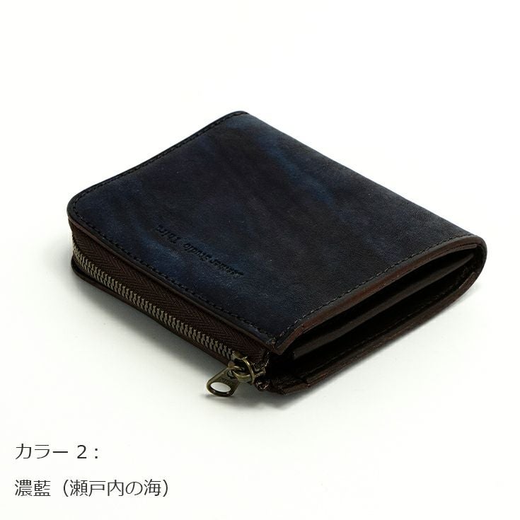 Leather studio Third 本革 L字ファスナー財布 (レジェ) 男女兼用
