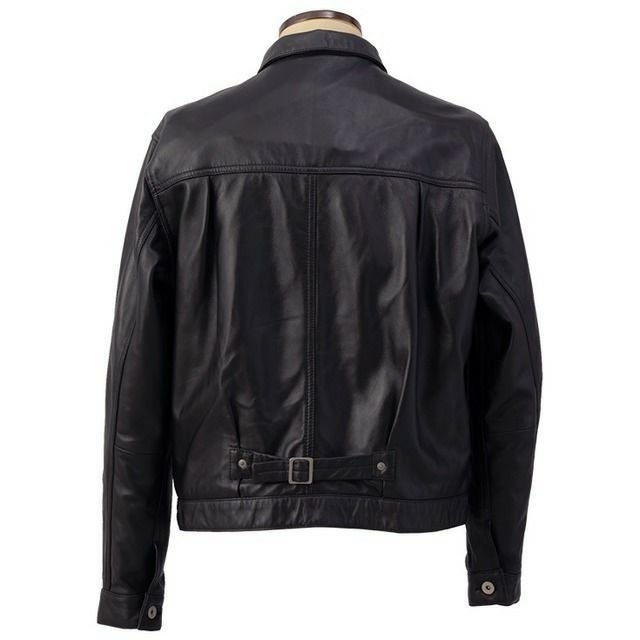 Liugoo Leathers 本革 レザージージャン メンズ リューグーレザーズ