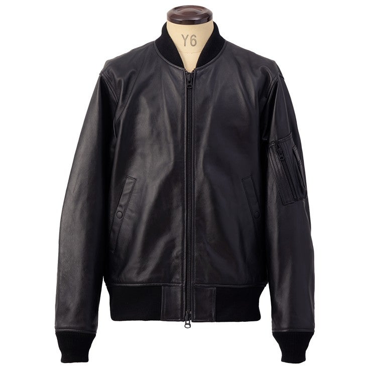 Liugoo Leathers 本革 MA-1フライトジャケット メンズ リューグー 