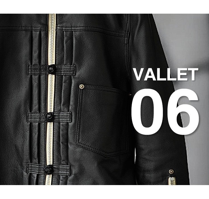 VaLLet 本革 レザージージャン メンズ ヴァレット VALLET06AN レザー 