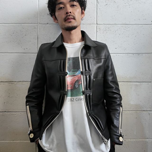 VaLLet 本革 レザージージャン メンズ ヴァレット VALLET06AN レザー
