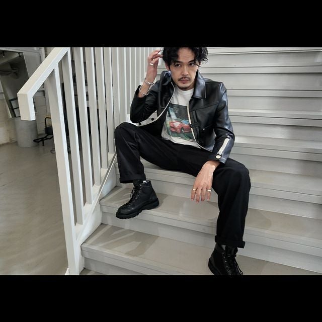 VaLLet 本革 レザージージャン メンズ ヴァレット VALLET06VG レザー