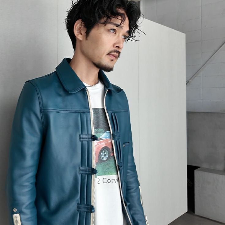 VaLLet 本革 レザージージャン メンズ ヴァレット VALLET06VG レザー