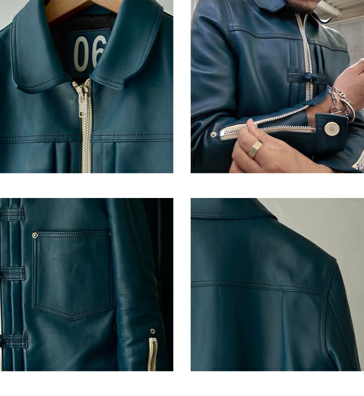 VaLLet 本革 レザージージャン メンズ ヴァレット VALLET06VG レザー