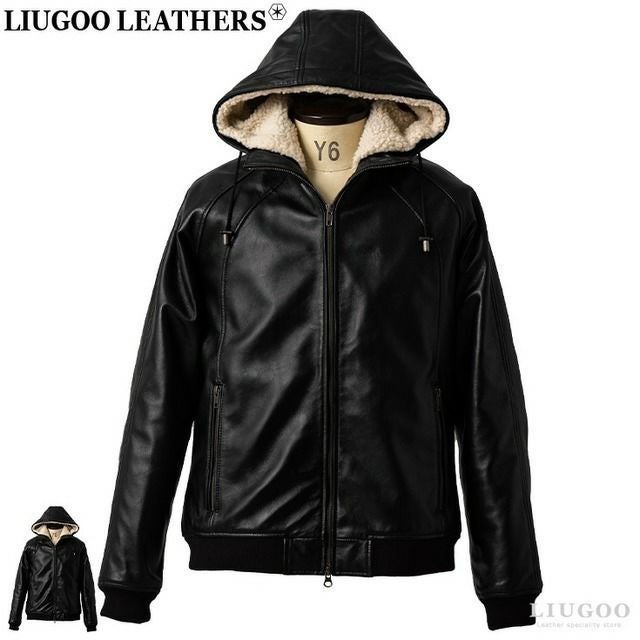 美品 DIESEL レザーパーカー ライダース ジャケット 羊革 皺加工 L7 Haruf 本革 レザージャケット フード付き レザー パーカー ジャケット