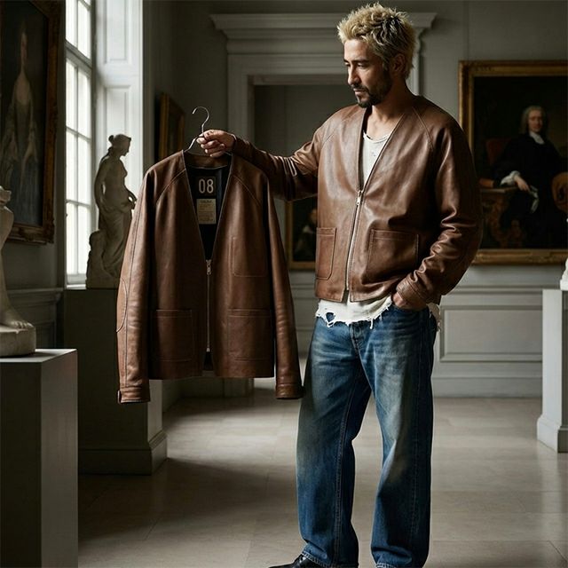 VaLLet 本革 レザーカーディガン メンズ ヴァレット VALLET08AN レザー